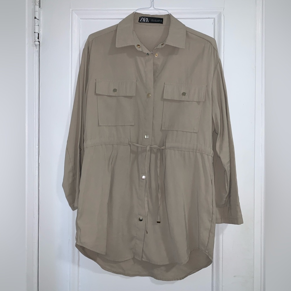 Zara shirt dress - size Small - Picture 6 of 7